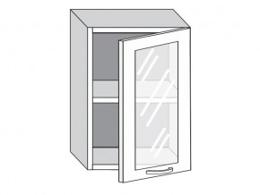 1.50.3 Шкаф настенный (h=720) на 500мм с 1-ой стекл. дверцей в Салехарде - salekhard.magazin-mebel74.ru | фото