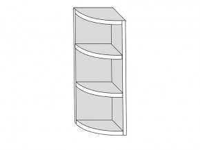 19.30.0р Полка угловая (h=913) радиусная  ЛДСП УНИ в Салехарде - salekhard.magazin-mebel74.ru | фото
