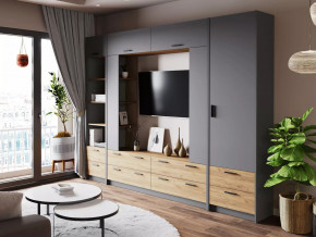 Гостиная Оттавия Антрацит в Салехарде - salekhard.magazin-mebel74.ru | фото