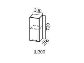 Ш300/720 Шкаф навесной 300/720 в Салехарде - salekhard.magazin-mebel74.ru | фото