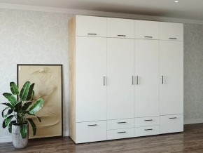 Шкаф распашной 2400К Жемчуг в Салехарде - salekhard.magazin-mebel74.ru | фото